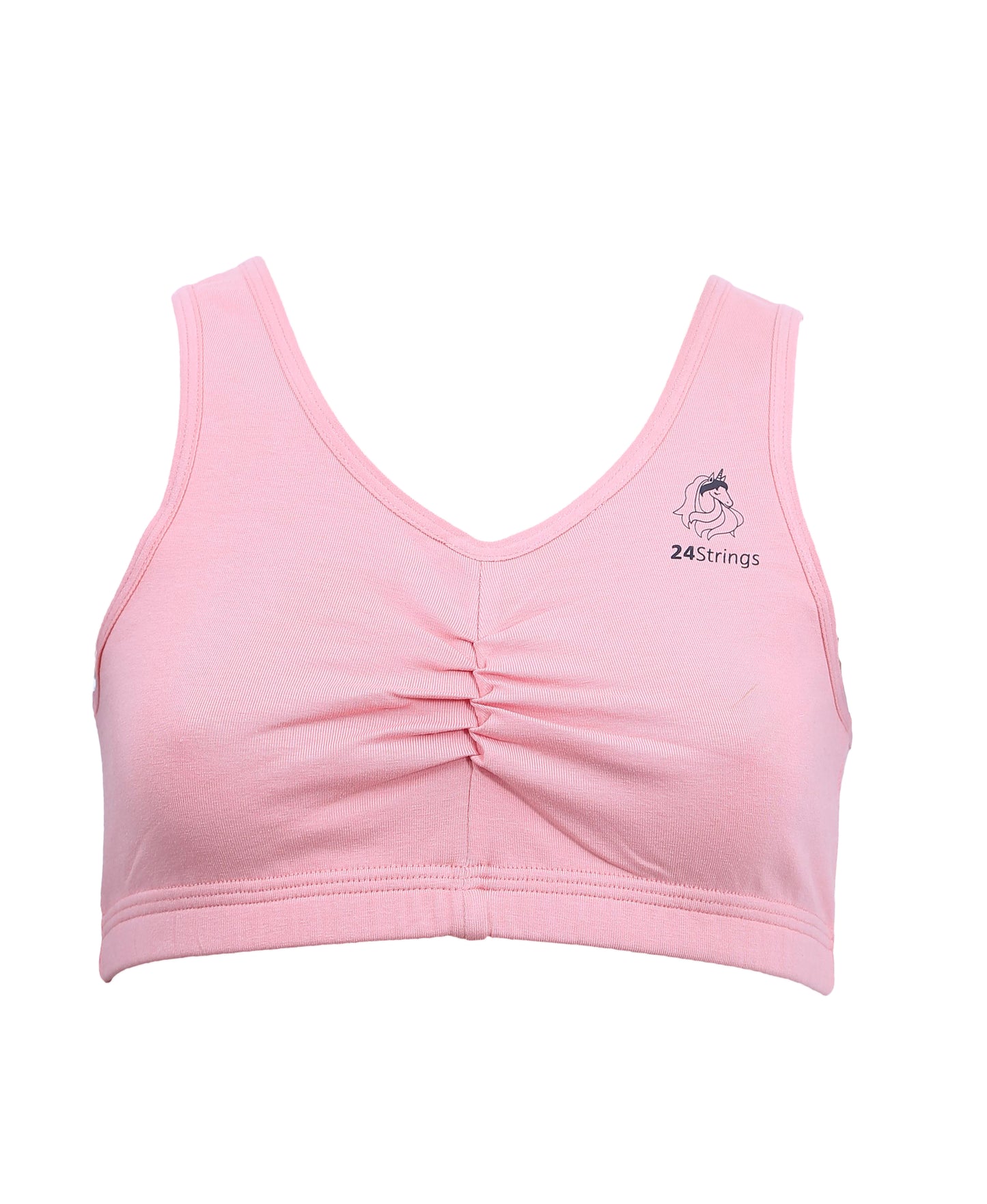QUARTZ PINK 2400 | Non Padded Slip On Bra