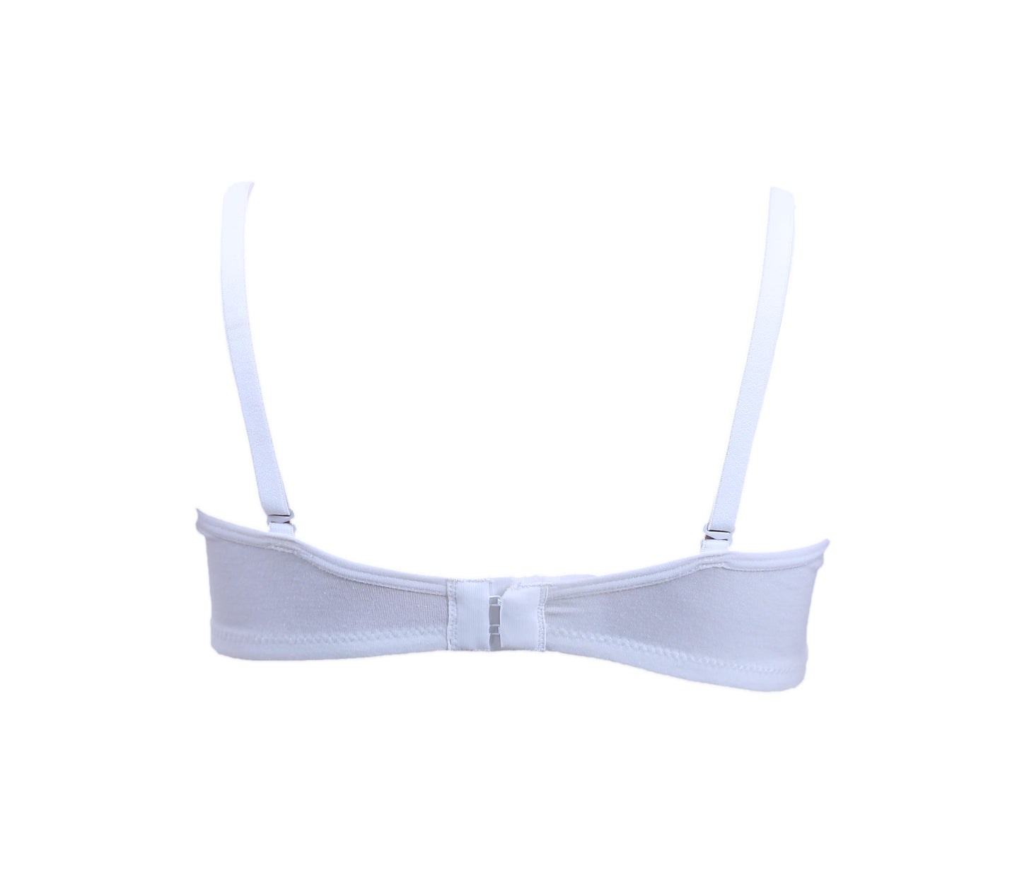 WHITE 2404 | Bra with hook & eye