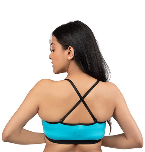 BLUE ATULL 2406 | Non Padded Slip On Bra