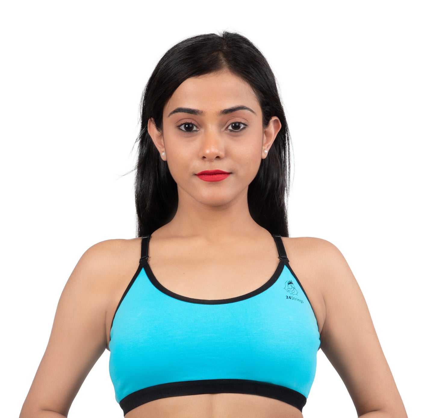 BLUE ATULL 2406 | Non Padded Slip On Bra