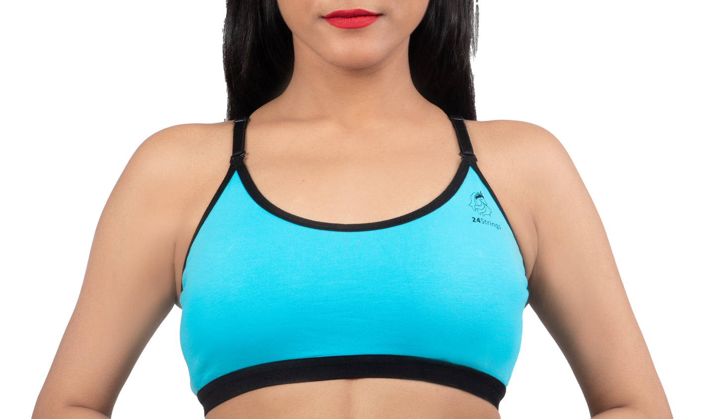 BLUE ATULL 2406 | Non Padded Slip On Bra