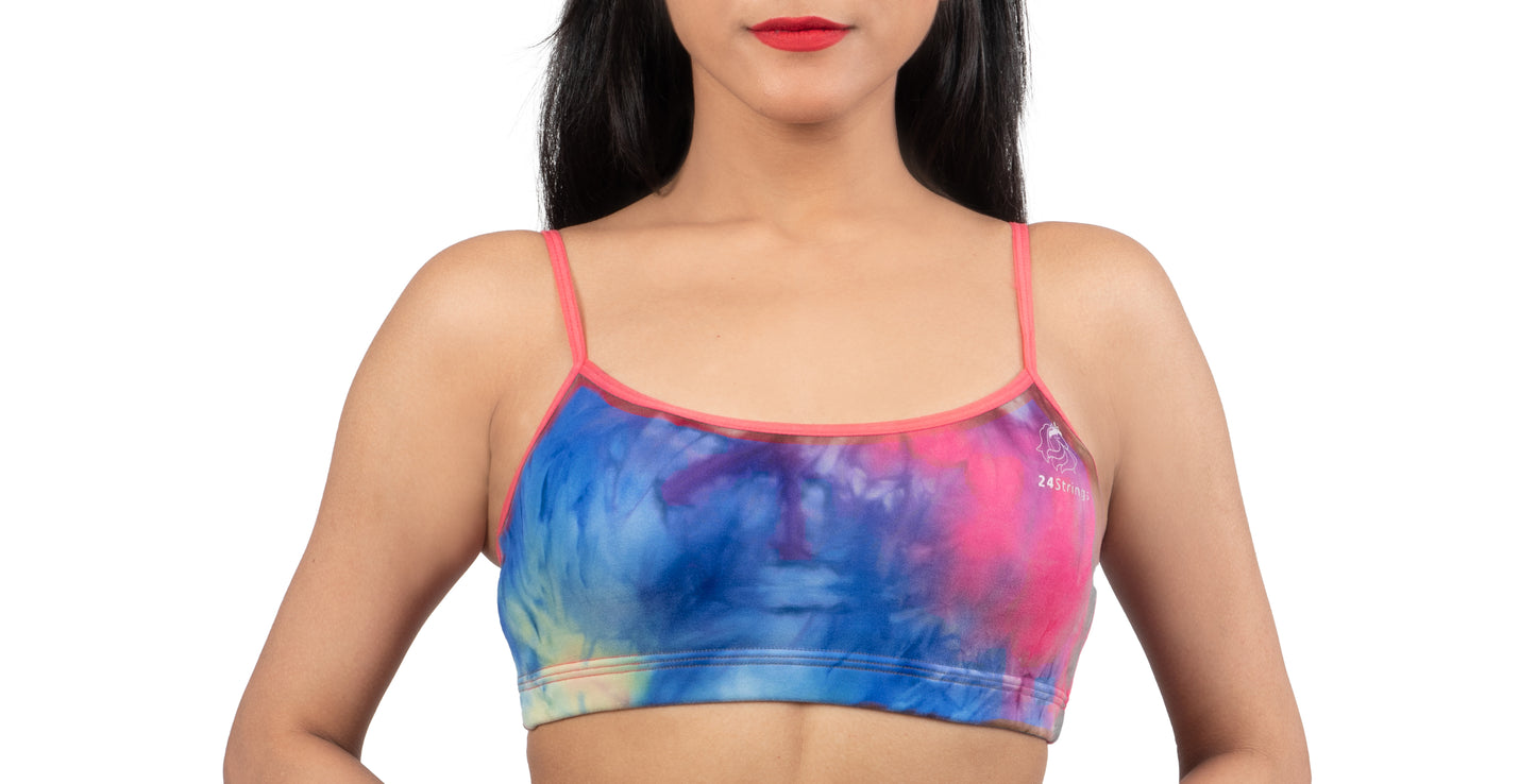 TIE AND DYE A 2401 | Non Padded Slip On Bra