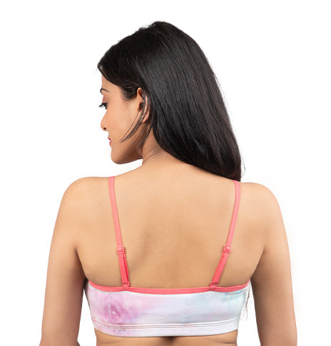 TIE AND DYE C 2401 | Non Padded Slip On Bra