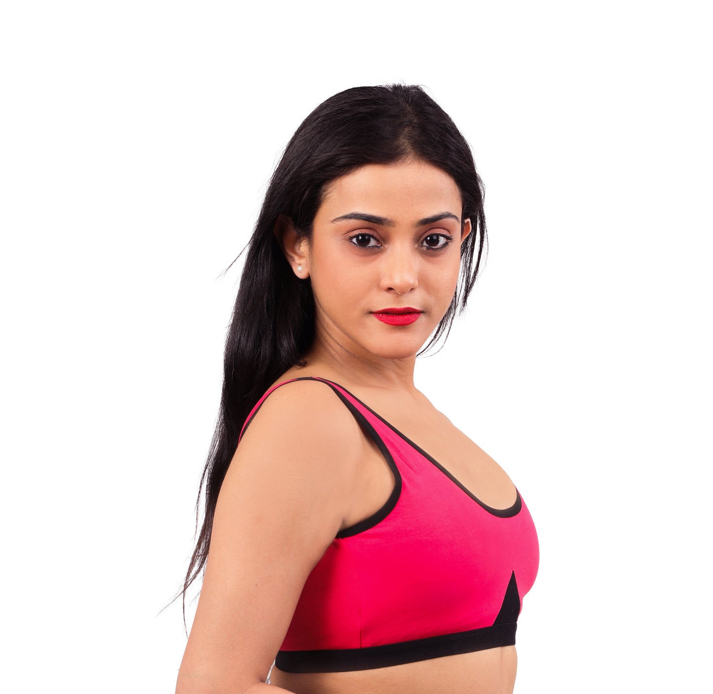 NEW PINK 2408 | Sports Bra with Hook & Eye