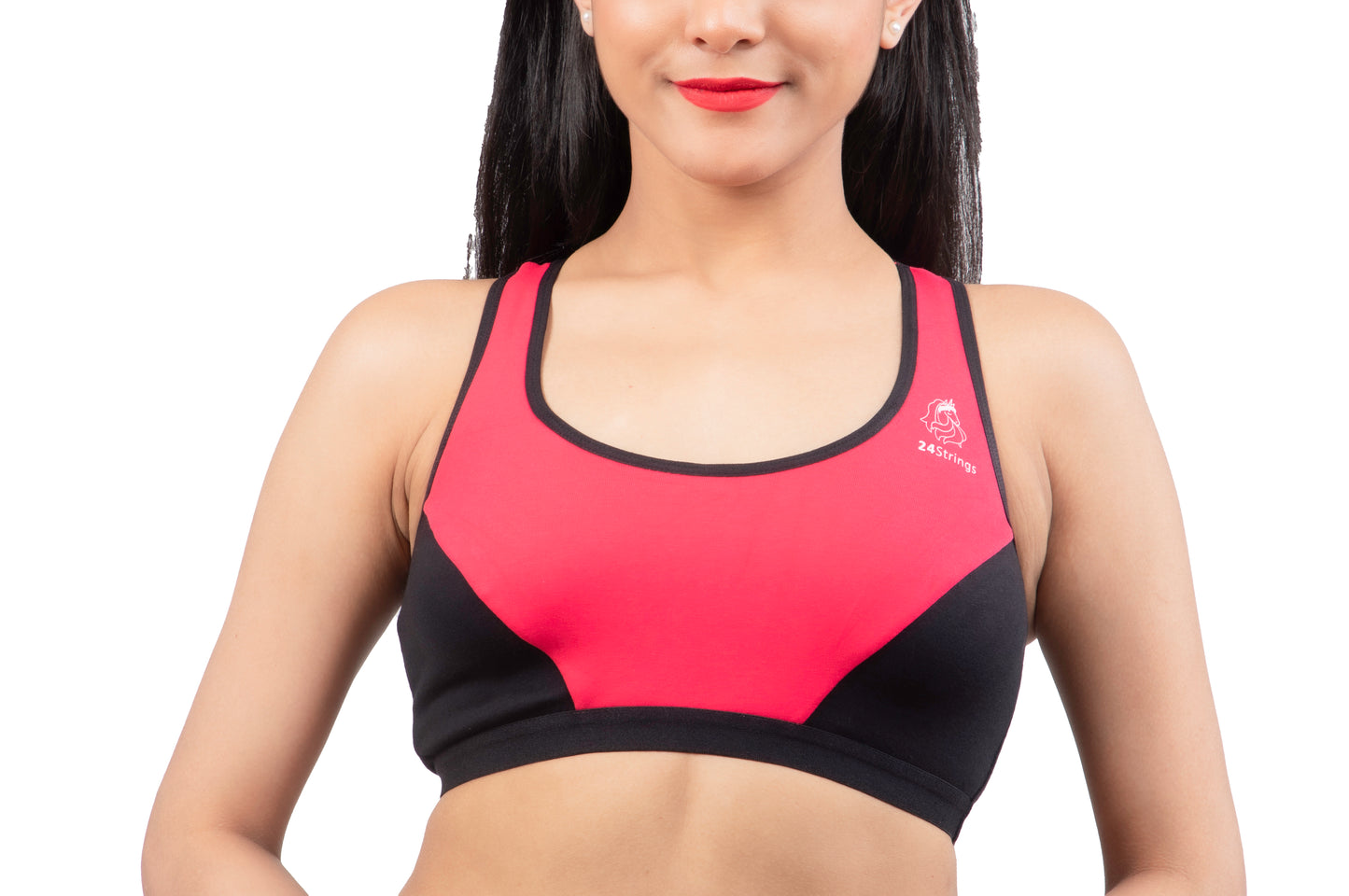 NEW PINK 2407 | Slip On Sports Bra