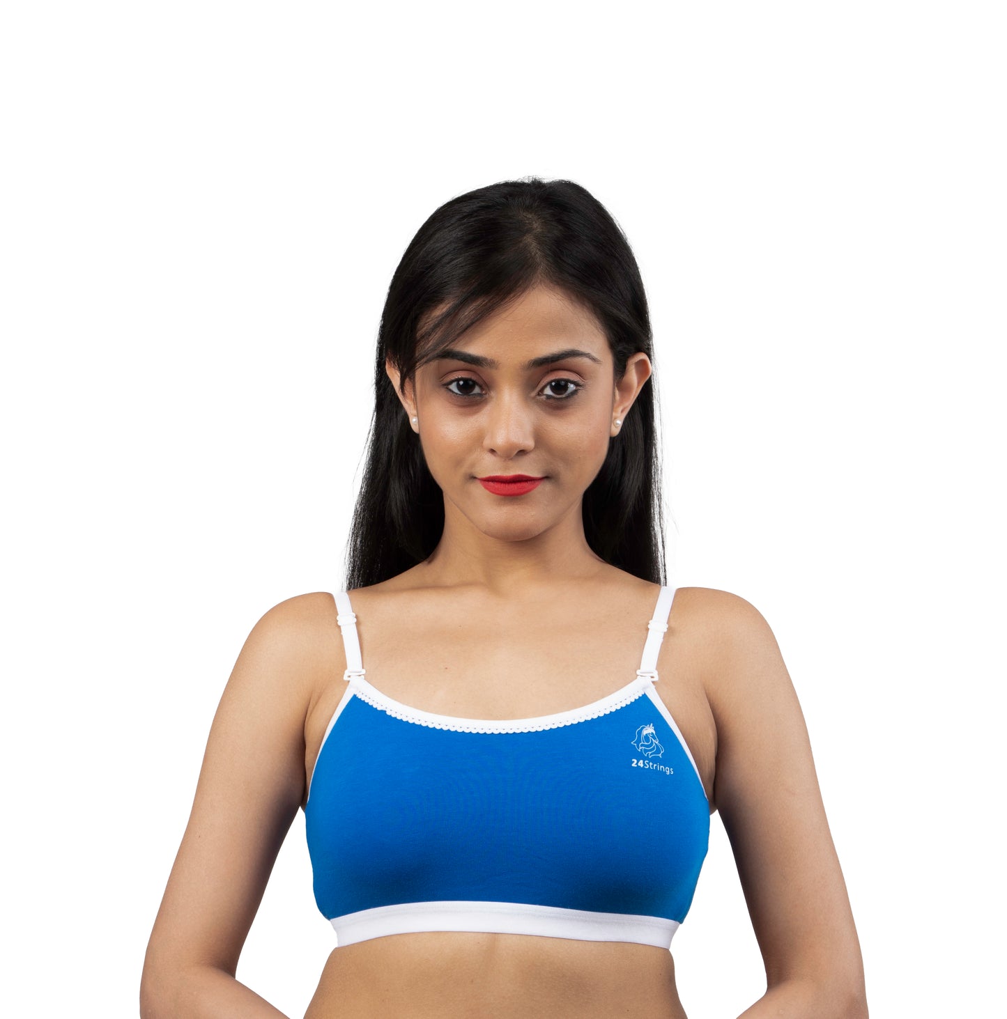 BRIGHT BLUE 2405 | Non Padded Slip On Bra
