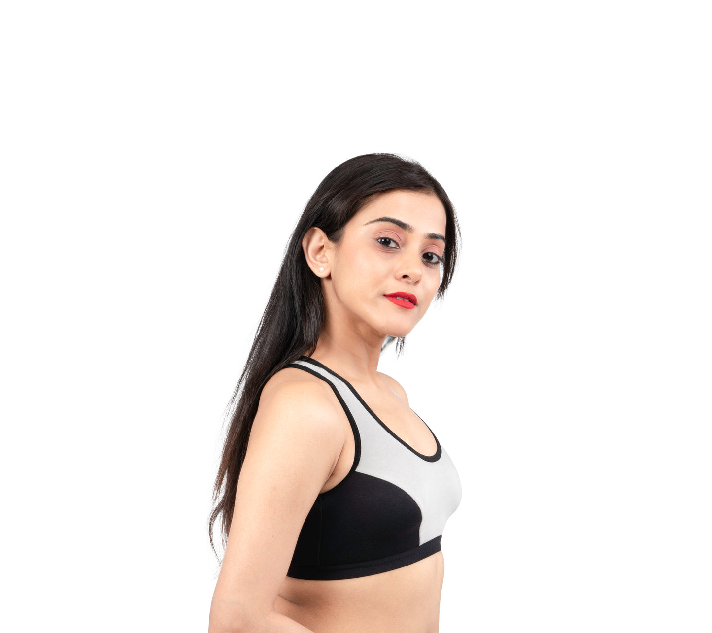 GREY 2407 | Slip On Sports Bra