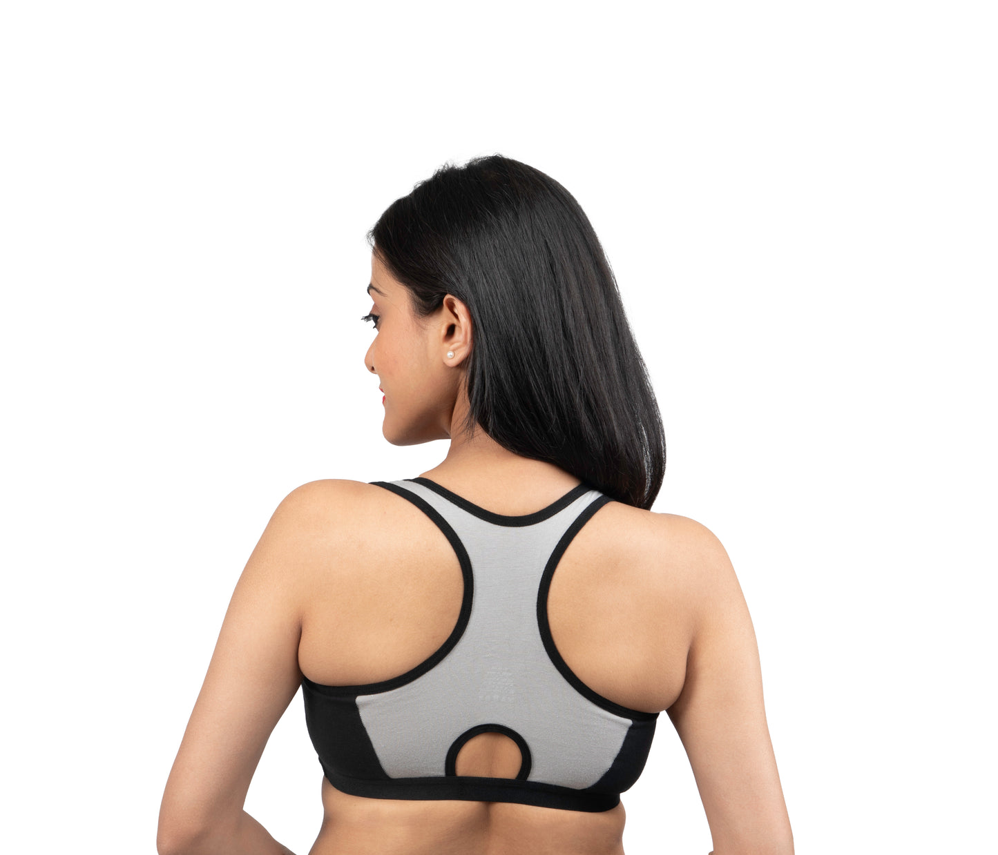 GREY 2407 | Slip On Sports Bra