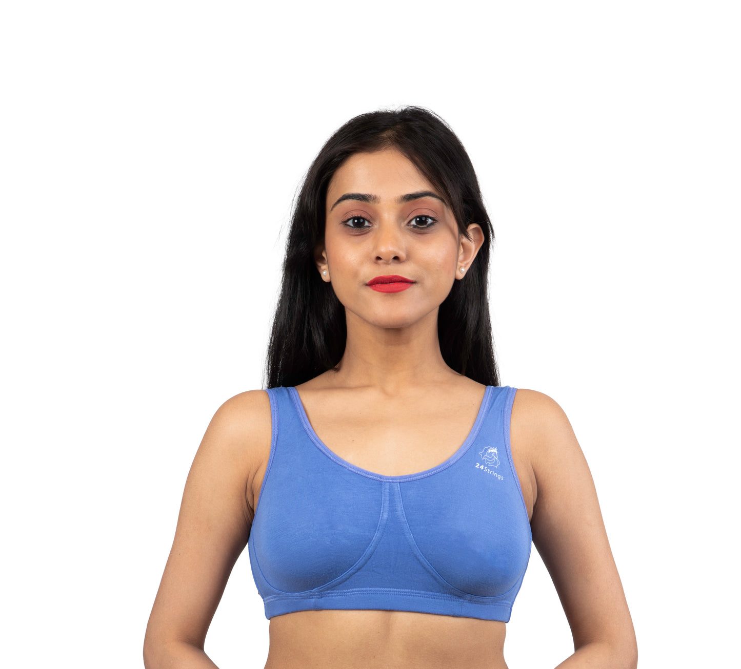 ICELAND BLUE 2402 | Slip On Sleep Bra