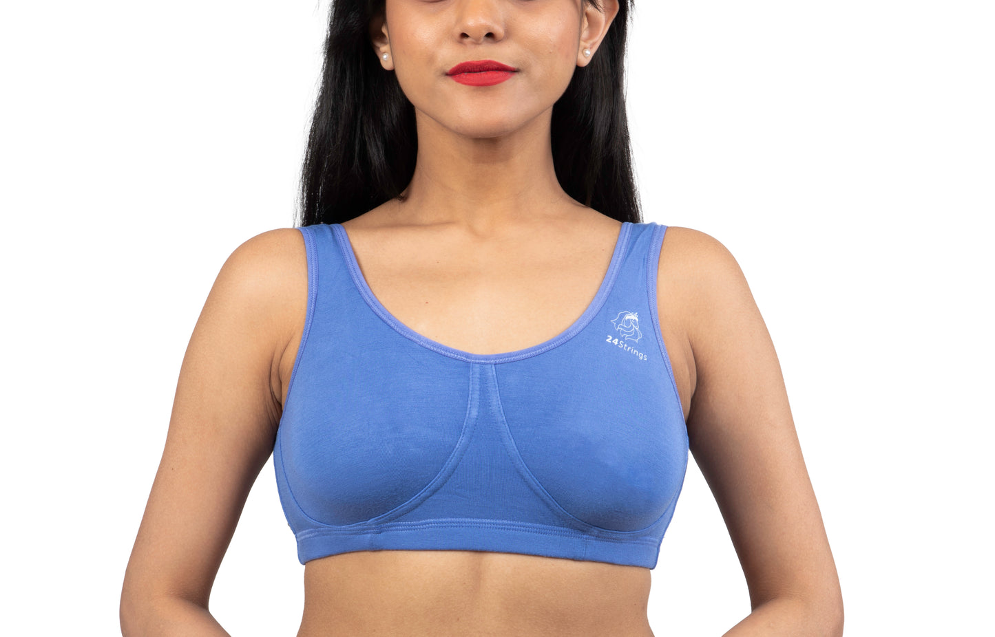 ICELAND BLUE 2402 | Slip On Sleep Bra