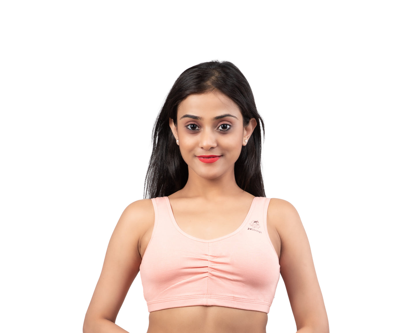 QUARTZ PINK 2400 | Non Padded Slip On Bra