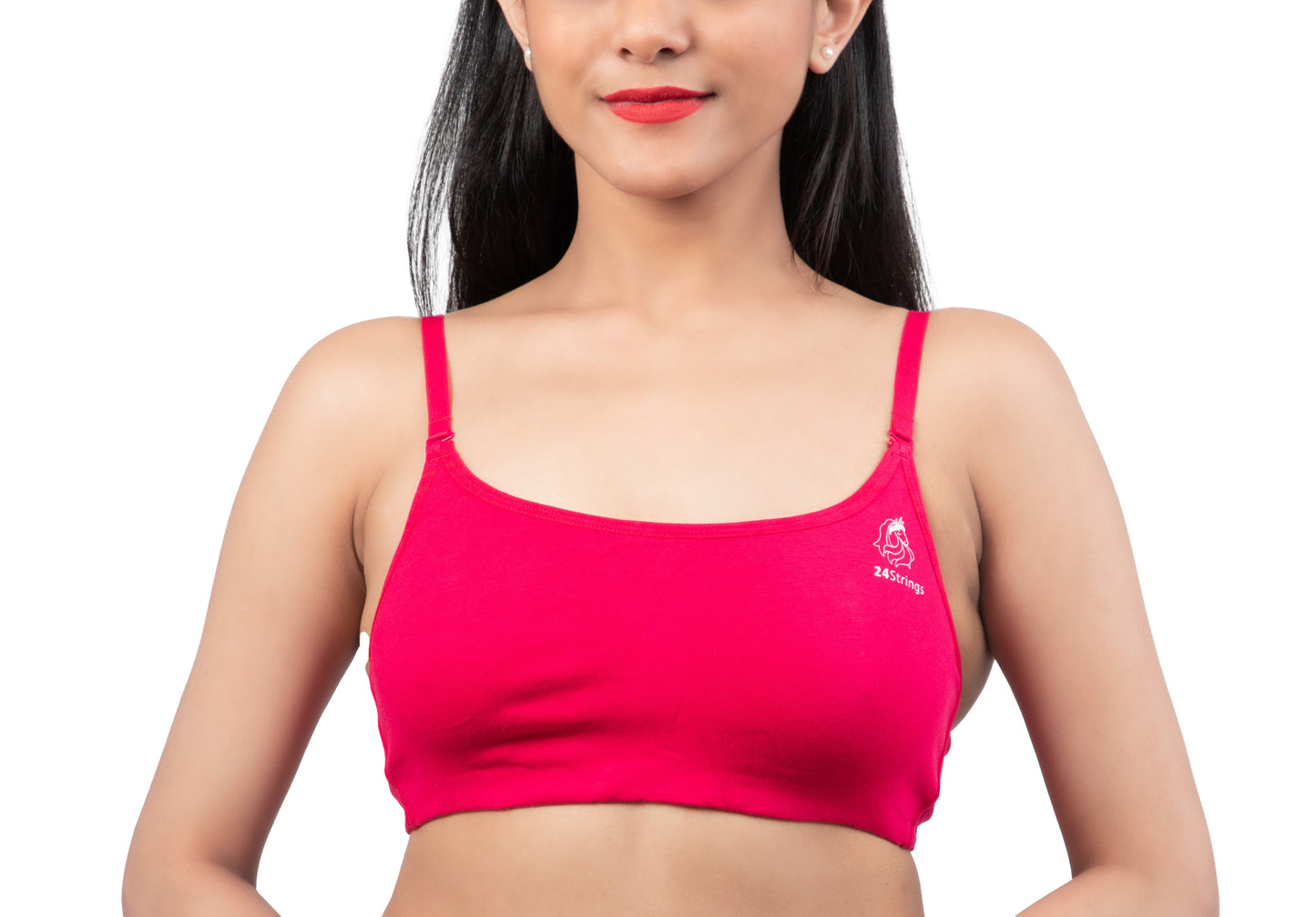 2404 BRIGHT ROSE | Bra with hook & eye |