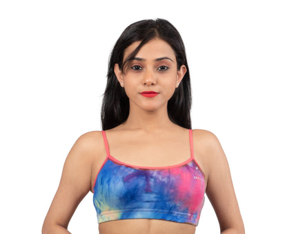 TIE AND DYE A 2401 | Non Padded Slip On Bra